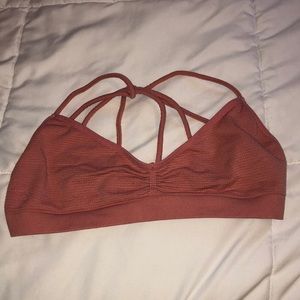 Pink bralette top